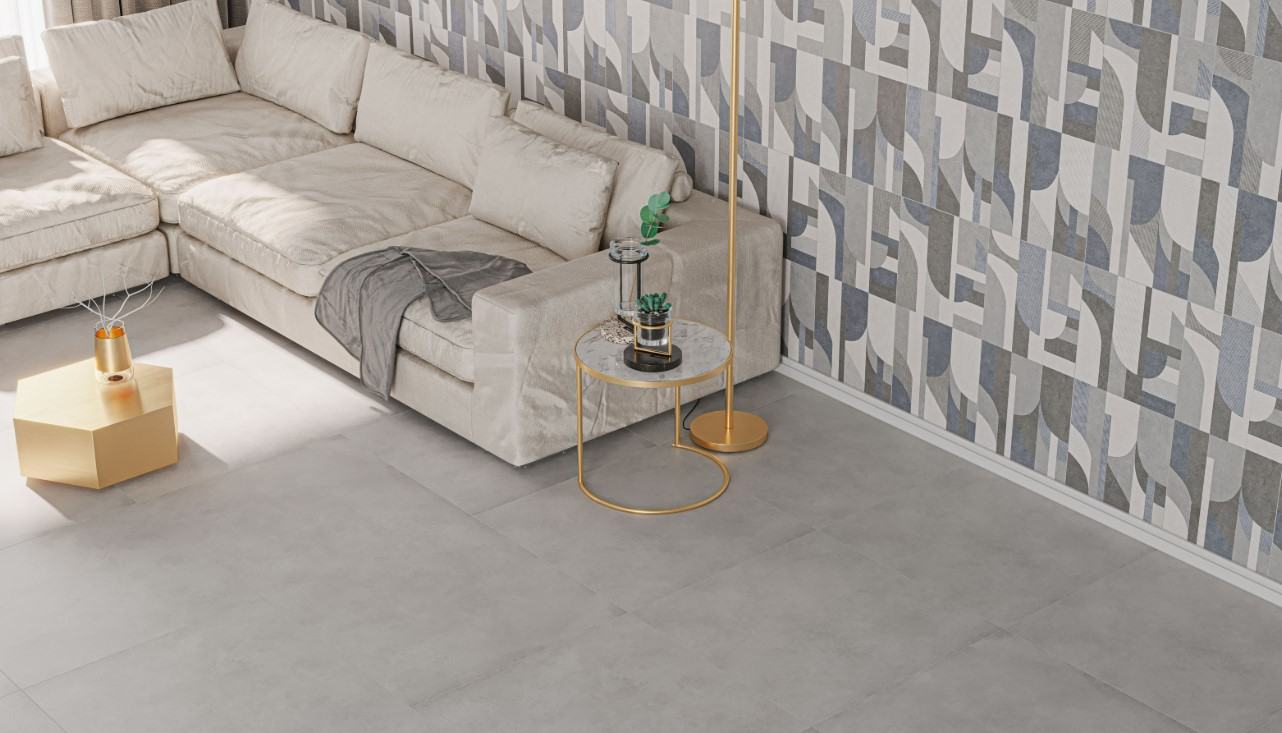 EMBRAMACO PISO 76 X 76 METR� GRAFITE SATINY RT76062 (CAIXA COM 2,87 MT) 